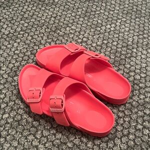 Birkenstock Women's Sandals in Bright Pink